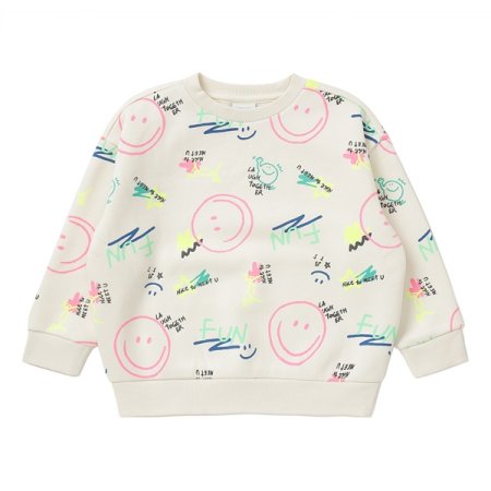 스마일 기모 맨투맨 상하세트 IV