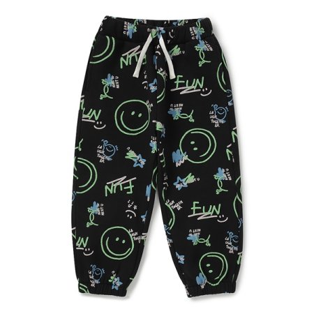 스마일 기모 상하세트 BK