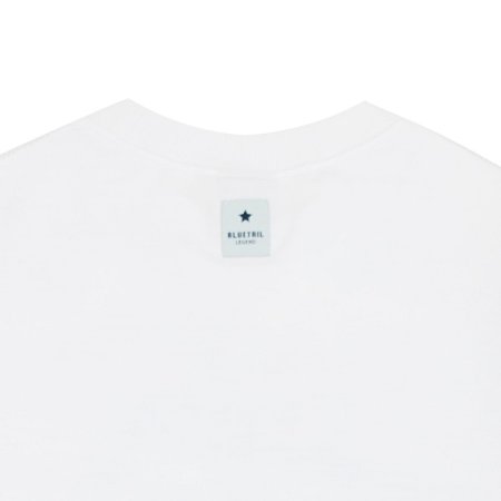 화이트 반소매 클린아이비 맨투맨