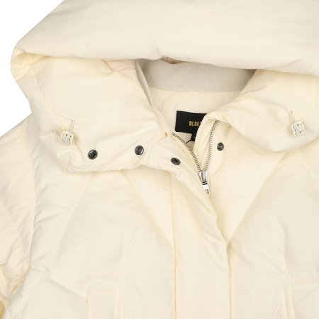 아이보리 여아 숏 푸퍼 다운 점퍼