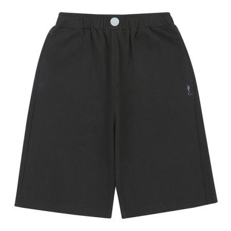 블랙 하프 져지 팬츠