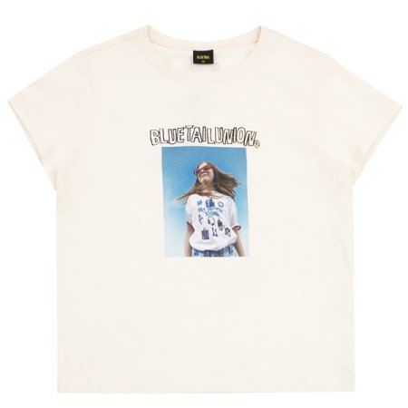 라이트핑크 셀피나염 반팔 티셔츠