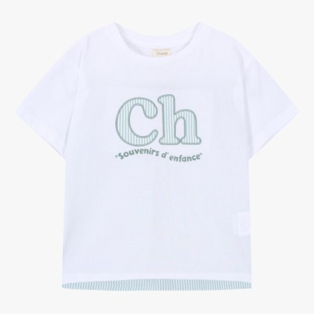 우븐배색 SET 상의