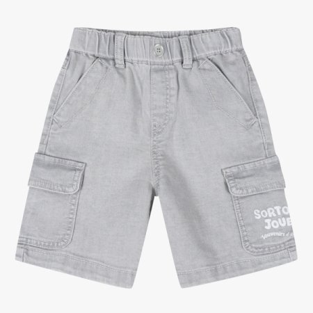 5부 와이드핏 데님바지