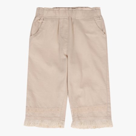 레이스가 달린 여름까지 입는 바지