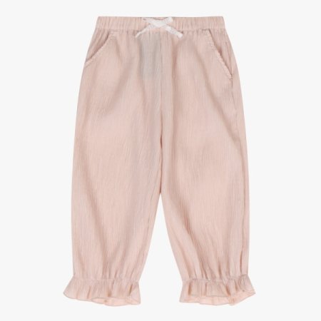 주름지 고쟁이 바지