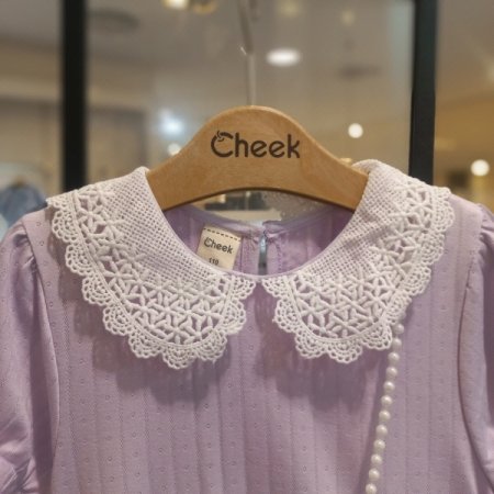 가방SET 꽃자수 반팔 샤 원피스