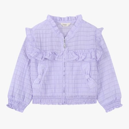 러블리 주름지 여아 점퍼