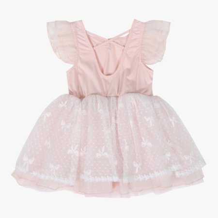 리본 자카드 레이스 발레복