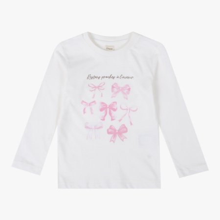 가을 여아 긴팔 그래픽 티셔츠