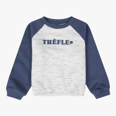 팝콘 라글란 스웻티셔츠