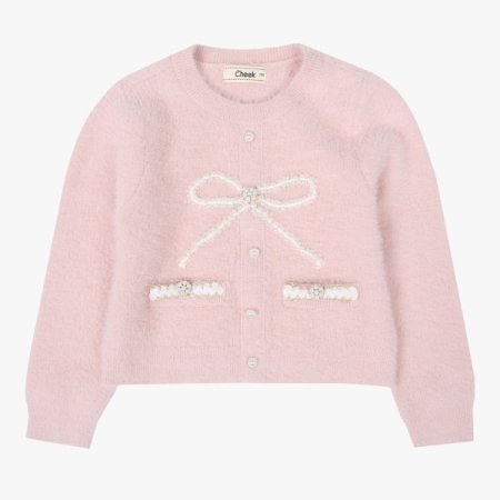 빅 리본 스웨터 상하세트