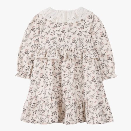 레이스 카라 소녀 원피스