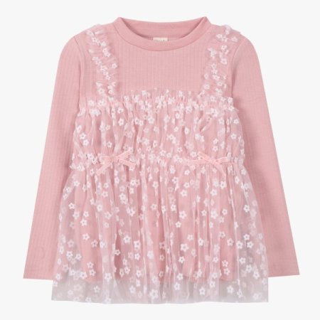 샤랄라 뷔스티에 레이어드 티셔츠