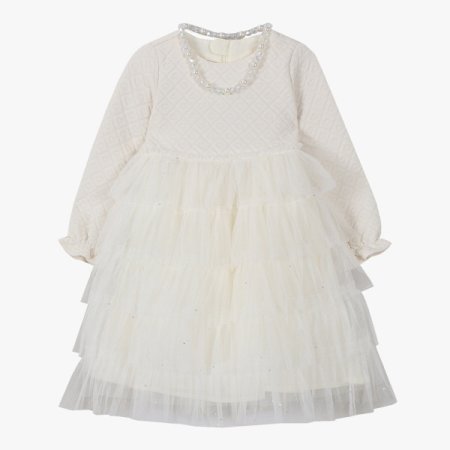 목걸이 세트 자카드 원피스