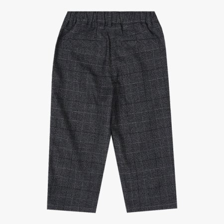 체크 댄디 바지