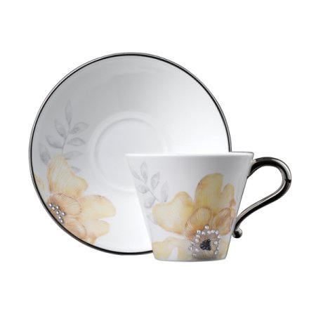 코르사지 옐로우 커피세트