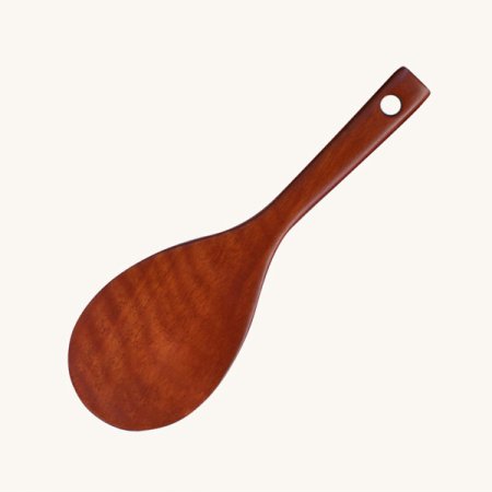 옻칠 나무 주걱