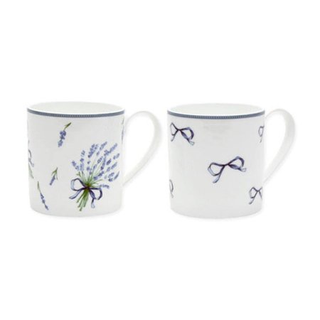 본차이나 라벤더부케 머그