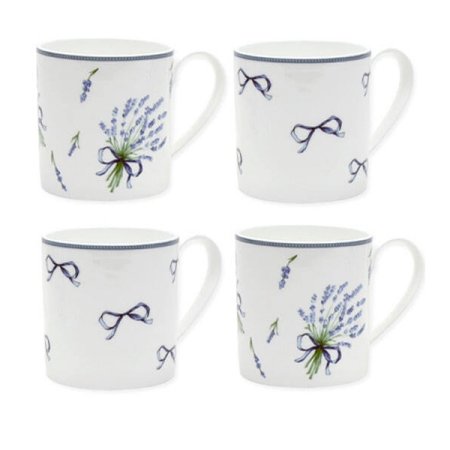 본차이나 라벤더부케 머그
