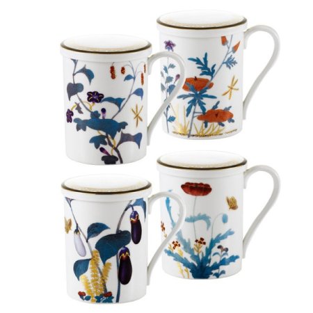 초충도 뚜껑머그 4인조세트 48p