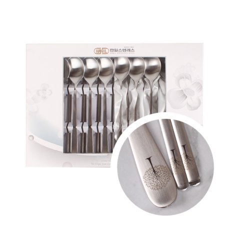 국산스텐 해피트리 10인 수저세트