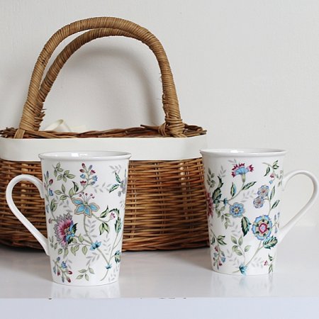 빈티지 클래식 4인 머그컵세트