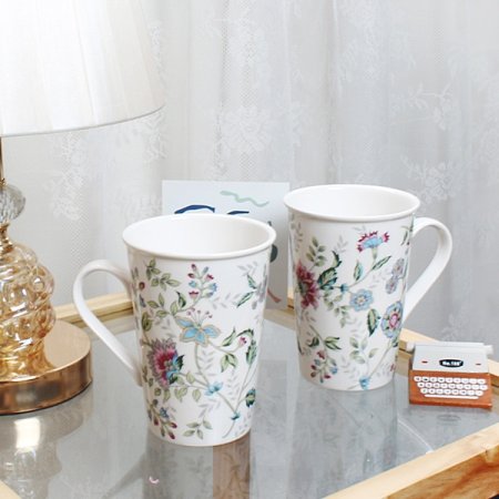 빈티지 클래식 4인 머그컵세트