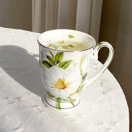 본차이나 목련 마르키 2인 머그컵세트