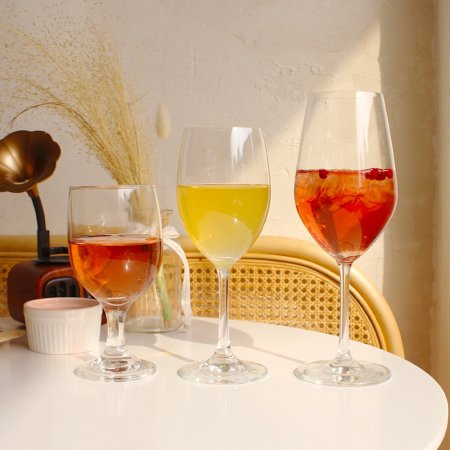 키아라 투명 유리 와인잔 2인 세트