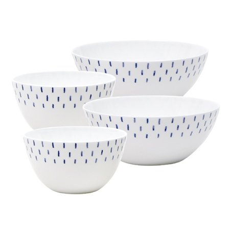 본차이나 블루스케치 공기대접세트