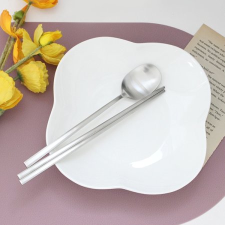 프리미엄 육각 샤틴 수저 10벌세트