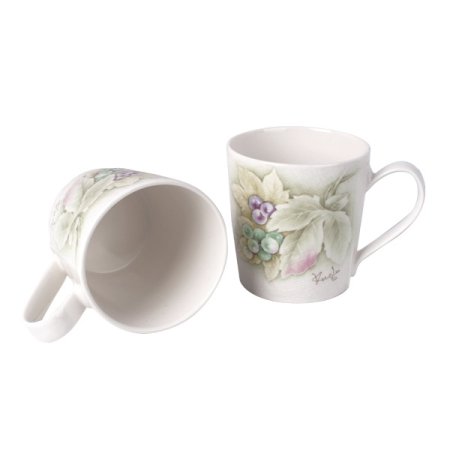 포도 빈티지 4인 머그 세트