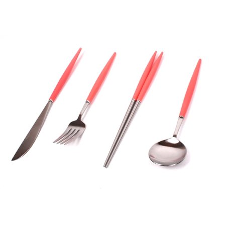 비쥬 디너 커트러리 골드 세트 4종