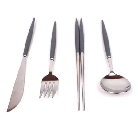 비쥬 디너 커트러리 골드 세트 4종