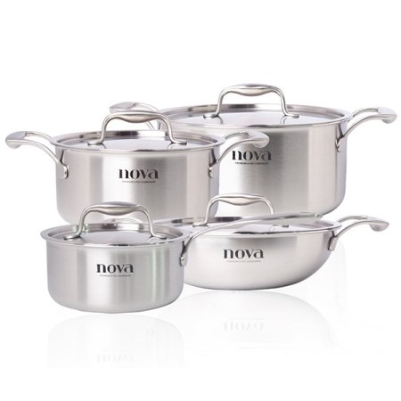 노바 통5중 스테인리스 냄비 4종