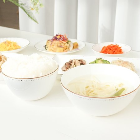 본차이나 골드위시스 2인 공기대접세트