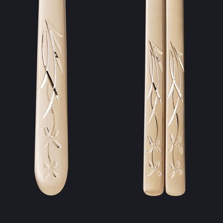 리한 난초 방짜 유기 부부수저