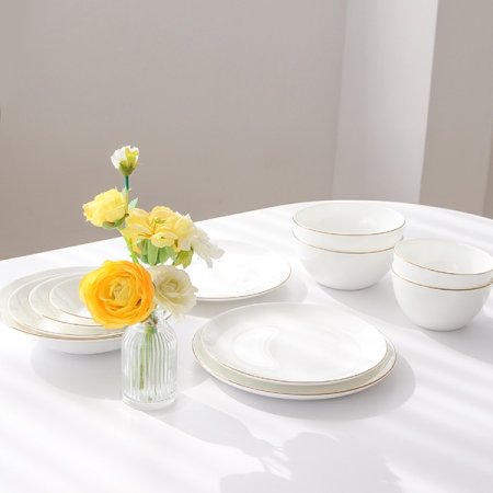 본차이나 블랑골드 2인 홈세트