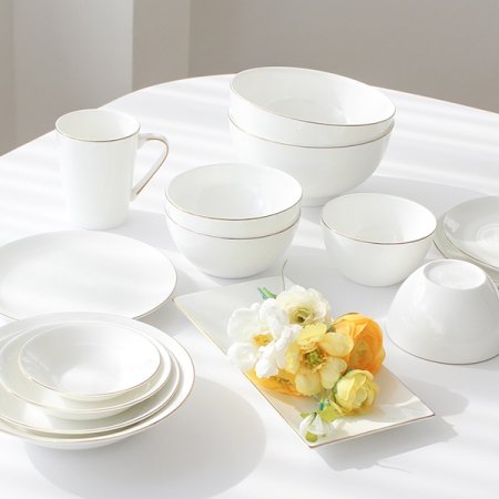 본차이나 블랑골드 2인 홈세트