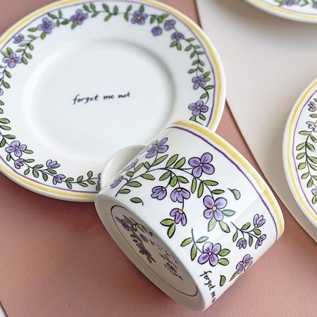 트위그뉴욕 포겟미낫 커피잔 세트