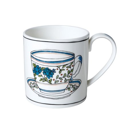 트위그뉴욕 헤리티지 배첼러버튼 머그