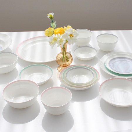 본차이나 쿠잉 4인 홈세트 식기세트