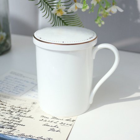 본차이나 골드위시스 뚜껑머그 세트