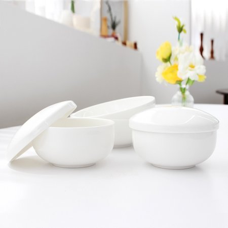 본차이나 올화이트 백지 단반상기