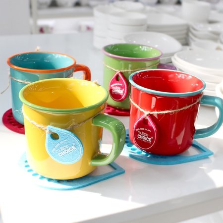 탑초이스 머그 세트 4p
