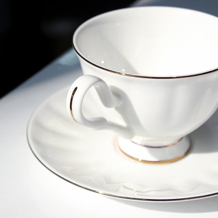 본차이나 블랑골드 2인 커피잔세트