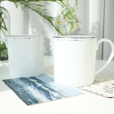 본차이나 플래티늄위시스 머그잔