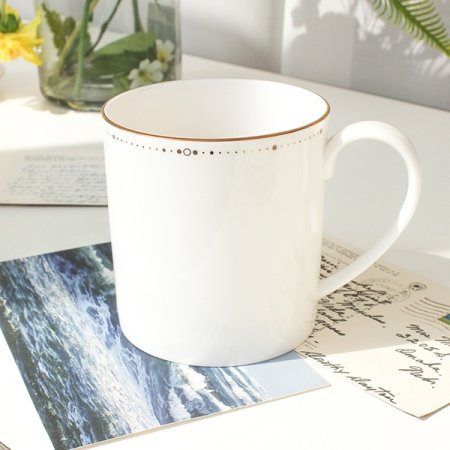 본차이나 골드위시스 머그잔 머그컵