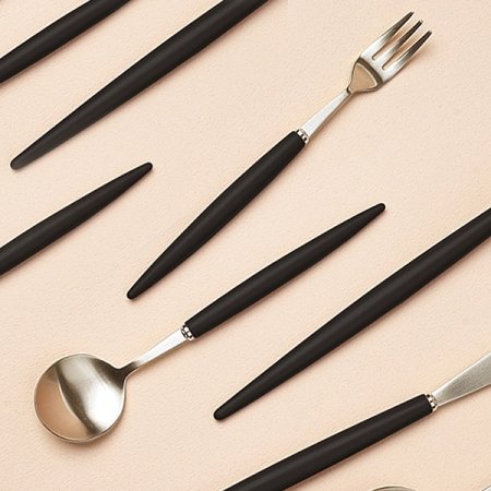 비쥬 실버 티스푼 티포크 세트 5P